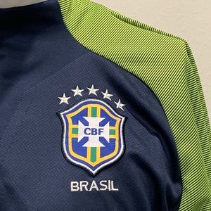 Nike Dri-Fit Brasil Soccer 1/4 Zip XL